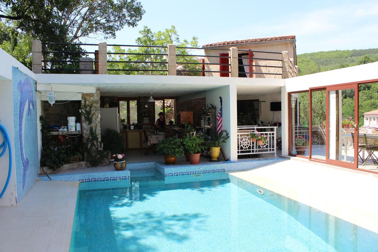 Le Pailler De La Planque Apartment Camplong Luaran gambar